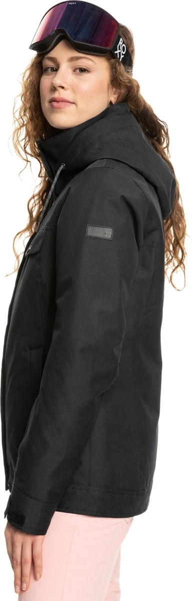 Roxy Billie Insulated Ski/snowboard Jas Dames Maat M Zwart 2 Roxy Billie Insulated Ski/snowboard Jas Dames Maat M Zwart - Afbeelding 2