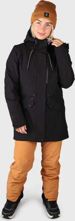 Brunotti Bambini Dames Wintersportjas - Zwart - M -Ski Gemeenschap 409x1200 1