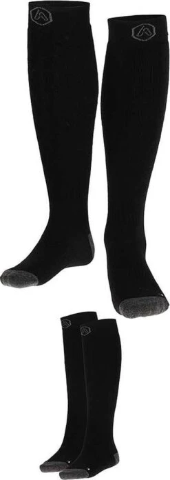 Apollo® Apollo | Skisokken Unisex | Zwart | 2-Pak | Maat 39/42 | Skisokken Heren | Skisokken Dames -Ski Gemeenschap 426x1200 1