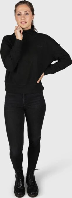 Brunotti Fernanda Women Fleece - S Black -Ski Gemeenschap 437x1200 1