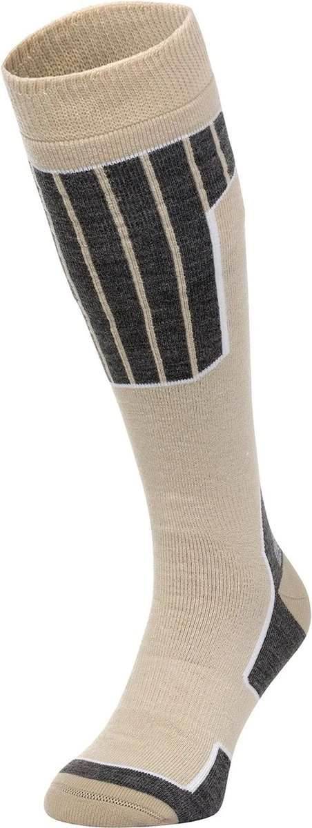 NOMAD® Skisokken Essential 2-Pack | Maat 39/42 Beige | Skiën / Snowboarden / Wandelen | Goede Vochtafvoer | Extra Versteviging | Ski Sokken Heren / Dames 6 NOMAD® Skisokken Essential 2-Pack | Maat 39/42 Beige | Skiën / Snowboarden / Wandelen | Goede Vochtafvoer | Extra Versteviging | Ski Sokken Heren / Dames - Afbeelding 6