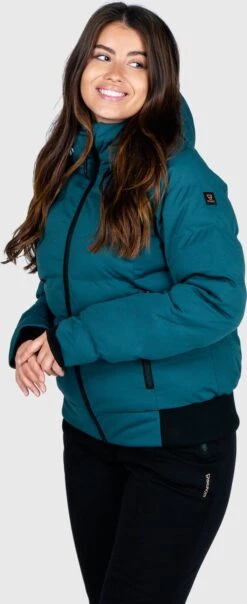 Brunotti Firecrown Dames Wintersportjas - Glass - M -Ski Gemeenschap 491x1200 4