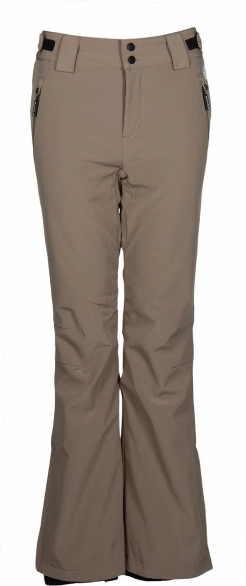 Maupiti Viviana Ski Pants Technical Softshell Ladies - Maat: M, Kleur: Taupe 1 Maupiti Viviana Ski Pants Technical Softshell Ladies - Maat: M, Kleur: Taupe
