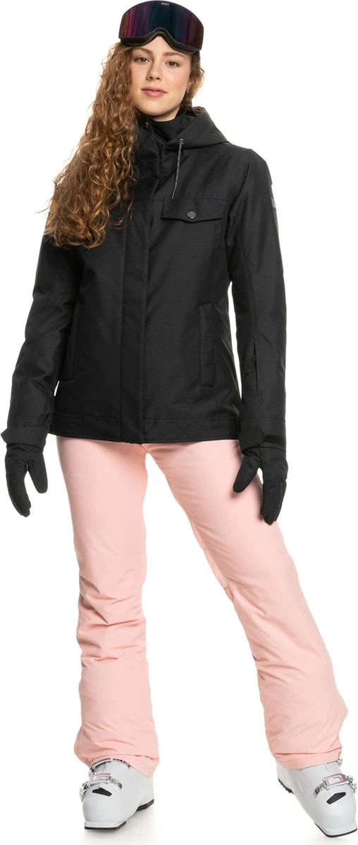 Roxy Billie Insulated Ski/snowboard Jas Dames Maat M Zwart 11 Roxy Billie Insulated Ski/snowboard Jas Dames Maat M Zwart - Afbeelding 11