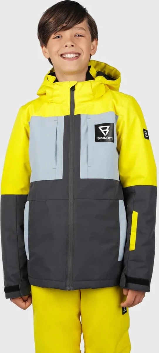 Brunotti Araciny Boys Snowjackets Sand Sand 2 Brunotti Araciny Boys Snowjackets Sand Sand - Afbeelding 2