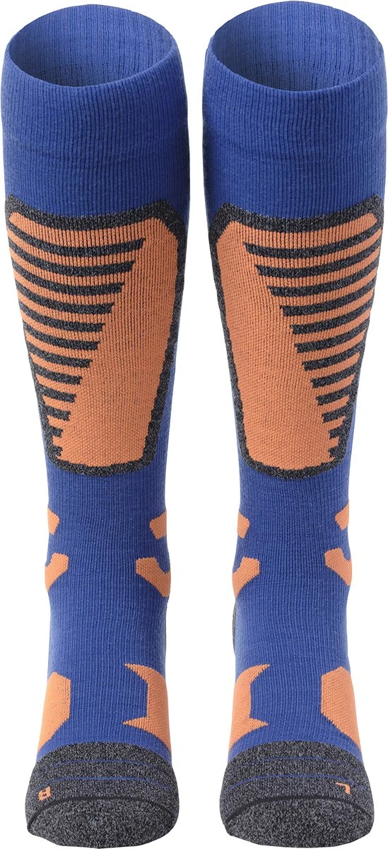 NOMAD® Skisokken Pro Merinowol 1-Pack | Maat 43/46 Blauw | Skiën / Snowboarden / Wandelen | Goede Vochtafvoer | Extra Versteviging | Ski Sokken Heren / Dames 1 NOMAD® Skisokken Pro Merinowol 1-Pack | Maat 43/46 Blauw | Skiën / Snowboarden / Wandelen | Goede Vochtafvoer | Extra Versteviging | Ski Sokken Heren / Dames