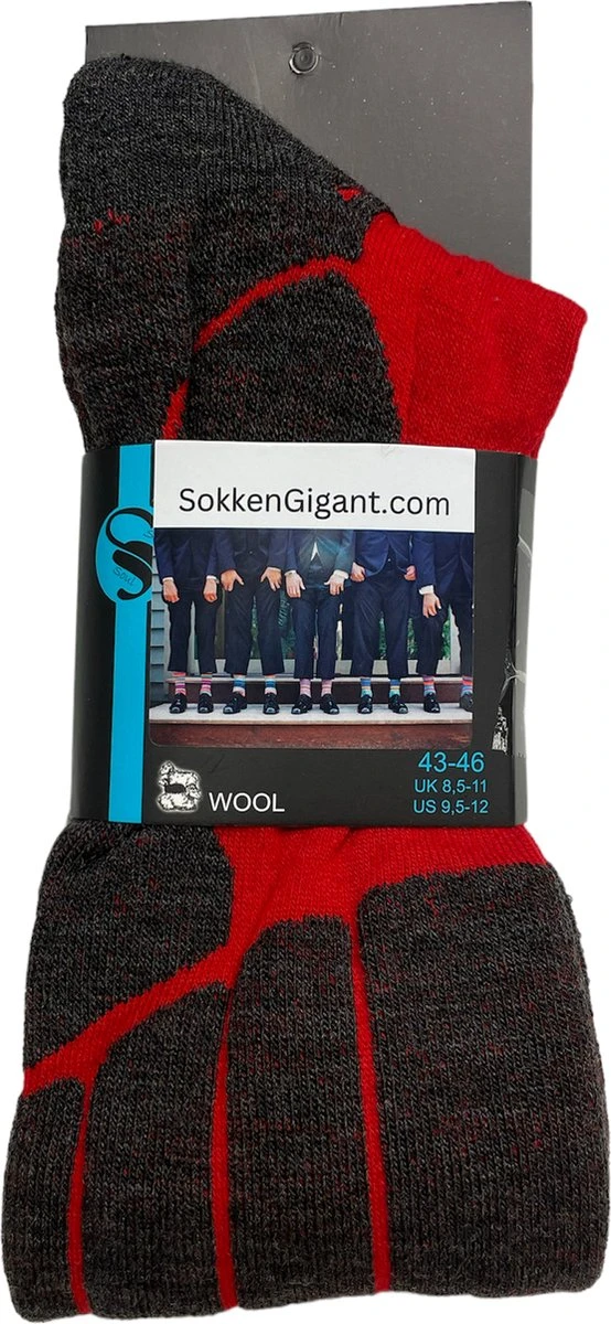 STARK SOUL | Performance Ski Socks | Skisokken | Warme Sokken | Skieen | Wol | Lang | 43-46 | Rood 2 STARK SOUL | Performance Ski Socks | Skisokken | Warme Sokken | Skieen | Wol | Lang | 43-46 | Rood - Afbeelding 2