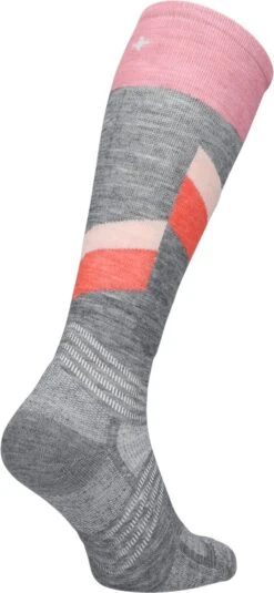 Sockwell Steep Medium Dames Skisokken Klasse 1 Grey | Grijs | 45% Merinowol | Maat M/L | SW115W.800 6 Sockwell Steep Medium Dames Skisokken Klasse 1 Grey | Grijs | 45% Merinowol | Maat M/L | SW115W.800 -Ski Gemeenschap 554x1200 2