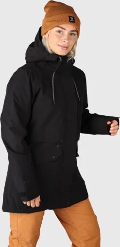 Brunotti Bambini Dames Wintersportjas - Zwart - M -Ski Gemeenschap 582x1200 1