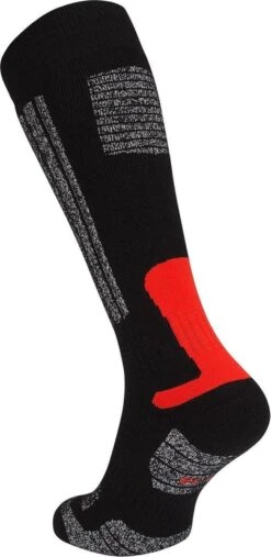 Starling Skikousen - 2-Pack - Whistler - Zwart/Grijs/Rood - 43/46 -Ski Gemeenschap 585x1200 7