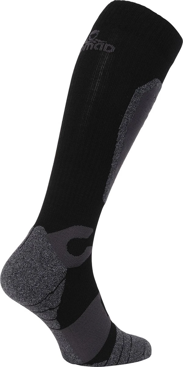 NOMAD® Skisokken Pro Merinowol 1-Pack | Maat 43/46 Zwart | Skiën / Snowboarden / Wandelen | Goede Vochtafvoer | Extra Versteviging | Ski Sokken Heren / Dames 4 NOMAD® Skisokken Pro Merinowol 1-Pack | Maat 43/46 Zwart | Skiën / Snowboarden / Wandelen | Goede Vochtafvoer | Extra Versteviging | Ski Sokken Heren / Dames - Afbeelding 4