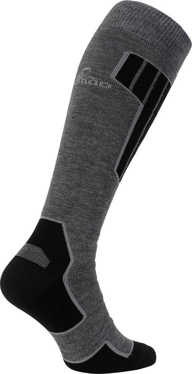 NOMAD® Skisokken Essential 2-Pack | Maat 43/46 Grijs | Skiën / Snowboarden / Wandelen | Goede Vochtafvoer | Extra Versteviging | Ski Sokken Heren / Dames 5 NOMAD® Skisokken Essential 2-Pack | Maat 43/46 Grijs | Skiën / Snowboarden / Wandelen | Goede Vochtafvoer | Extra Versteviging | Ski Sokken Heren / Dames - Afbeelding 5