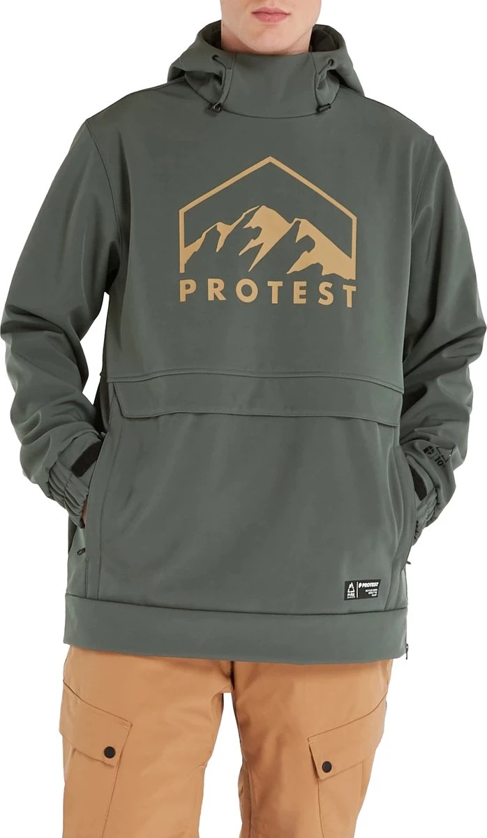 Protest Prtcomo Anorak Heren - Maat M 10 Protest Prtcomo Anorak Heren - Maat M - Afbeelding 10