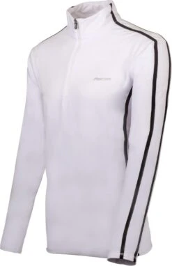 Falcon Yarmouth Wintersportpully - Maat XXL - Mannen - Wit/zwart