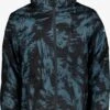 Mountain Peak Heren Ski-jas Met Print - Zwart - Maat XL