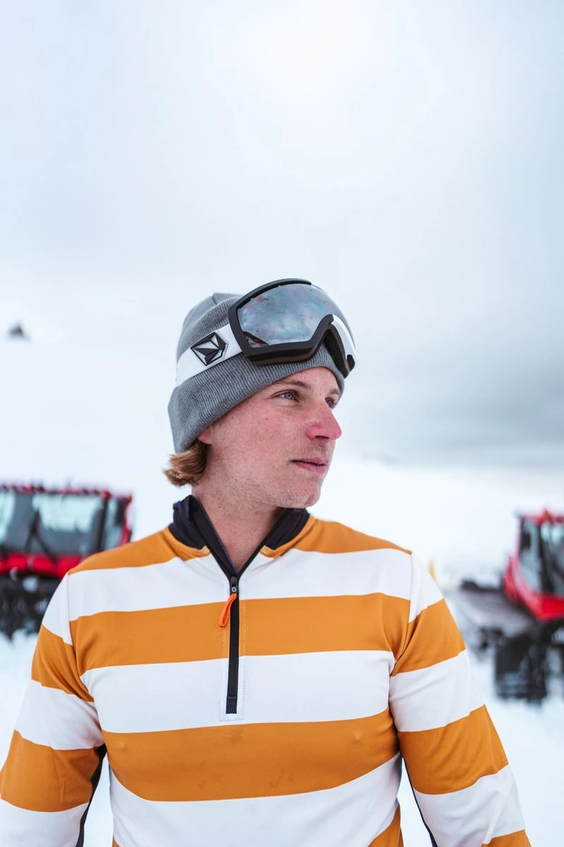 Gareth & Lucas Skipully The Four - Heren M - 100% Gerecycled Polyester - Midlayer Sportshirt - Wintersport 8 Gareth & Lucas Skipully The Four - Heren M - 100% Gerecycled Polyester - Midlayer Sportshirt - Wintersport - Afbeelding 8