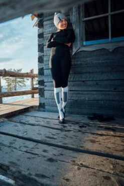 FALKE SK4 Skiën Anti Blaren, Anti Zweet Merino Wol Dames Wintersportsokken Zwart - Maat 35-36 -Ski Gemeenschap 800x1200 44