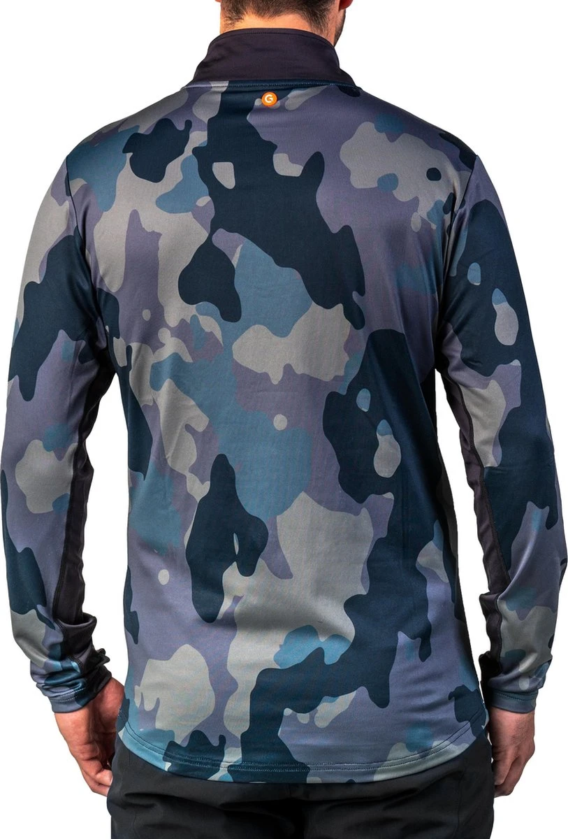 Gareth & Lucas Skipully The Three - Heren XL - 100% Gerecycled Polyester - Midlayer Sportshirt - Wintersport 2 Gareth & Lucas Skipully The Three - Heren XL - 100% Gerecycled Polyester - Midlayer Sportshirt - Wintersport - Afbeelding 2