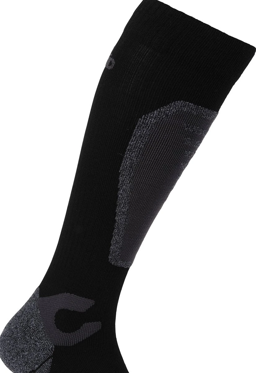 NOMAD® Skisokken Pro Merinowol 1-Pack | Maat 43/46 Zwart | Skiën / Snowboarden / Wandelen | Goede Vochtafvoer | Extra Versteviging | Ski Sokken Heren / Dames 5 NOMAD® Skisokken Pro Merinowol 1-Pack | Maat 43/46 Zwart | Skiën / Snowboarden / Wandelen | Goede Vochtafvoer | Extra Versteviging | Ski Sokken Heren / Dames - Afbeelding 5
