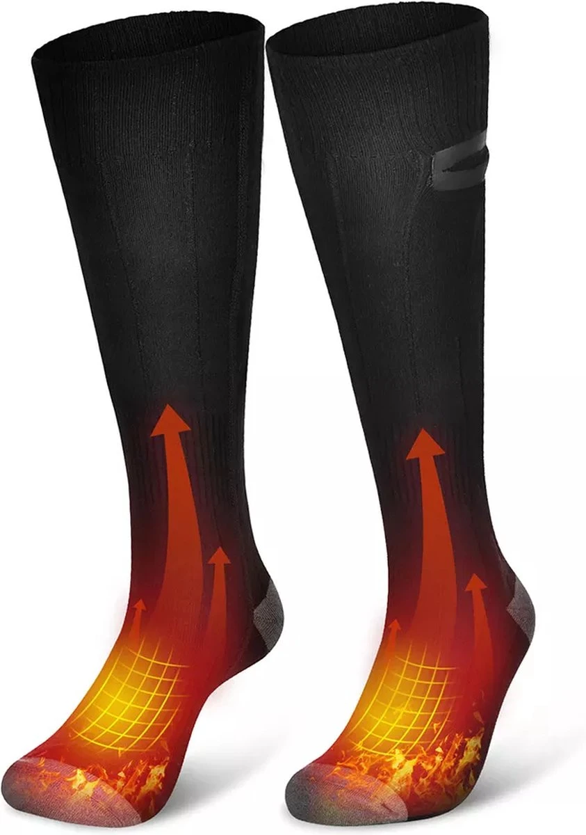 Qualitá® Verwarmde Sokken - Elektrische Sokken - Sokken - Elektrische Verwarmde Sokken - Maat 41-46 9 Qualitá® Verwarmde Sokken - Elektrische Sokken - Sokken - Elektrische Verwarmde Sokken - Maat 41-46 - Afbeelding 9