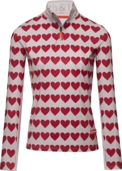 Gareth & Lucas Skipully The Twenty-Seven - Dames XS - 100% Gerecycled Polyester - Midlayer Sportshirt - Wintersport