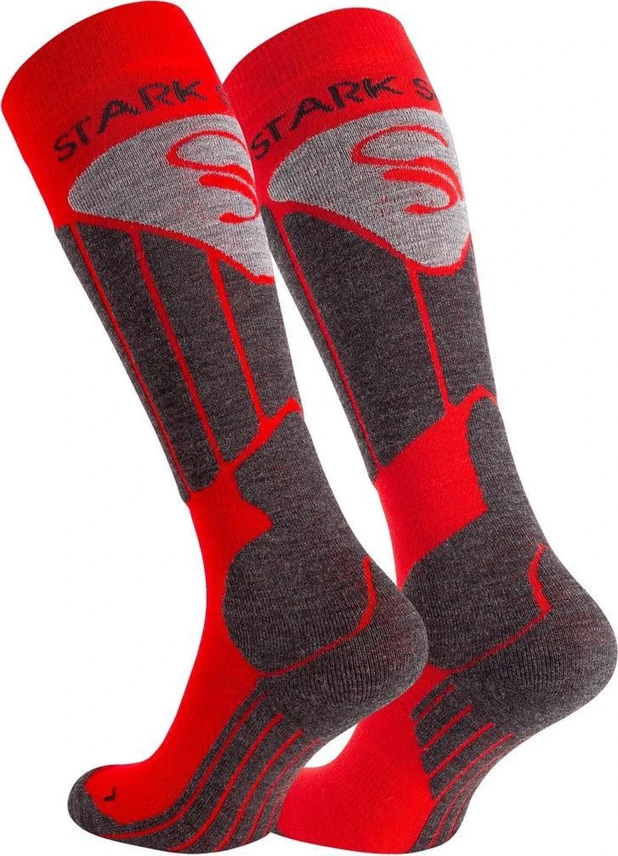 STARK SOUL | Performance Ski Socks | Skisokken | Warme Sokken | Skieen | Wol | Lang | 43-46 | Rood 1 STARK SOUL | Performance Ski Socks | Skisokken | Warme Sokken | Skieen | Wol | Lang | 43-46 | Rood