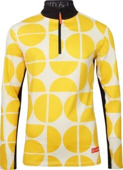 Gareth & Lucas Skipully The Six - Heren XL - 100% Gerecycled Polyester - Midlayer Sportshirt - Wintersport