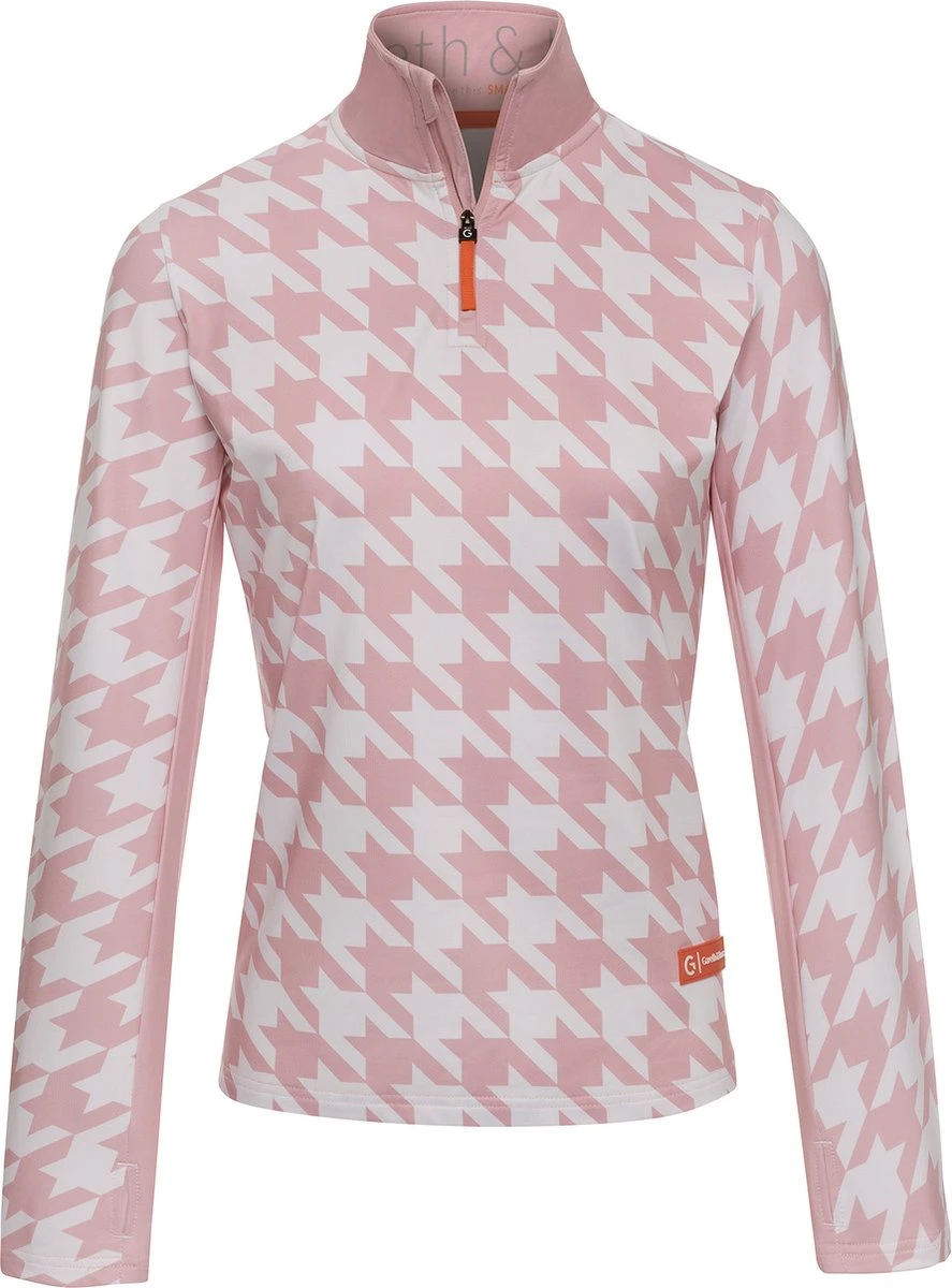 Gareth & Lucas Skipully The Twenty-Eight - Dames M - 100% Gerecycled Polyester - Midlayer Sportshirt - Wintersport 1 Gareth & Lucas Skipully The Twenty-Eight - Dames M - 100% Gerecycled Polyester - Midlayer Sportshirt - Wintersport