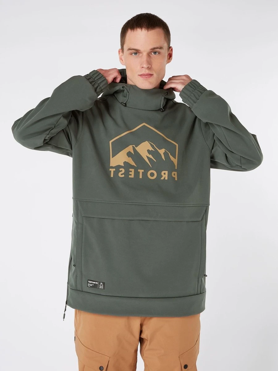 Protest Prtcomo Anorak Heren - Maat M 8 Protest Prtcomo Anorak Heren - Maat M - Afbeelding 8