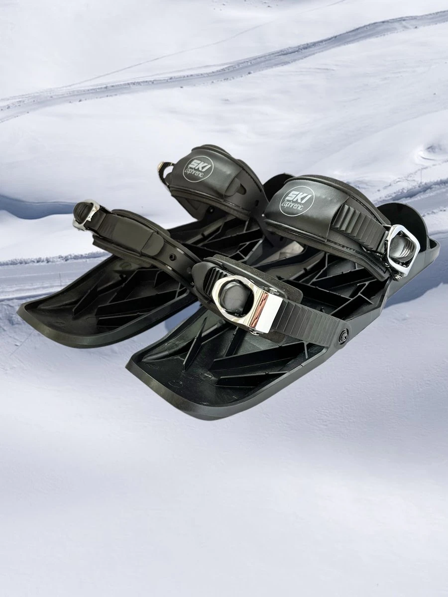 Skizophrenic Snow Skates - Mini Ski - Zwart 1 Skizophrenic Snow Skates - Mini Ski - Zwart