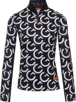 Gareth & Lucas Skipully The Twenty-Four - Dames XS - 100% Gerecycled Polyester - Midlayer Sportshirt - Wintersport