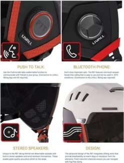 Livall RS1 - Grey Large - Smart Skihelm - SOS Functie - Stereo Speakers - Stem Navigatie -Ski Gemeenschap 914x1200 2