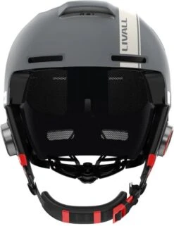 Livall RS1 - Grey Large - Smart Skihelm - SOS Functie - Stereo Speakers - Stem Navigatie -Ski Gemeenschap 922x1200 4
