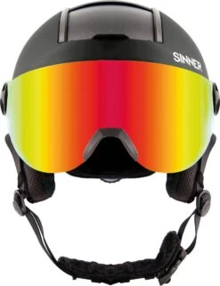 SINNER - Bullit Visor - Mat Zwart - Unisex - Maat 57 9 SINNER - Bullit Visor - Mat Zwart - Unisex - Maat 57 -Ski Gemeenschap 924x1200