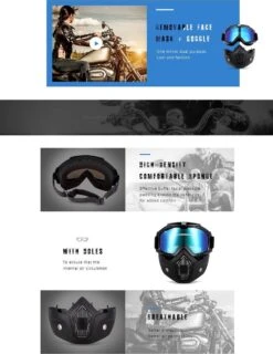 Merkloos Motor-Fiets-Scooter-Ski Bril & Masker I Anti-UV Lens I Zwart 7 Merkloos Motor-Fiets-Scooter-Ski Bril & Masker I Anti-UV Lens I Zwart -Ski Gemeenschap 925x1200 1