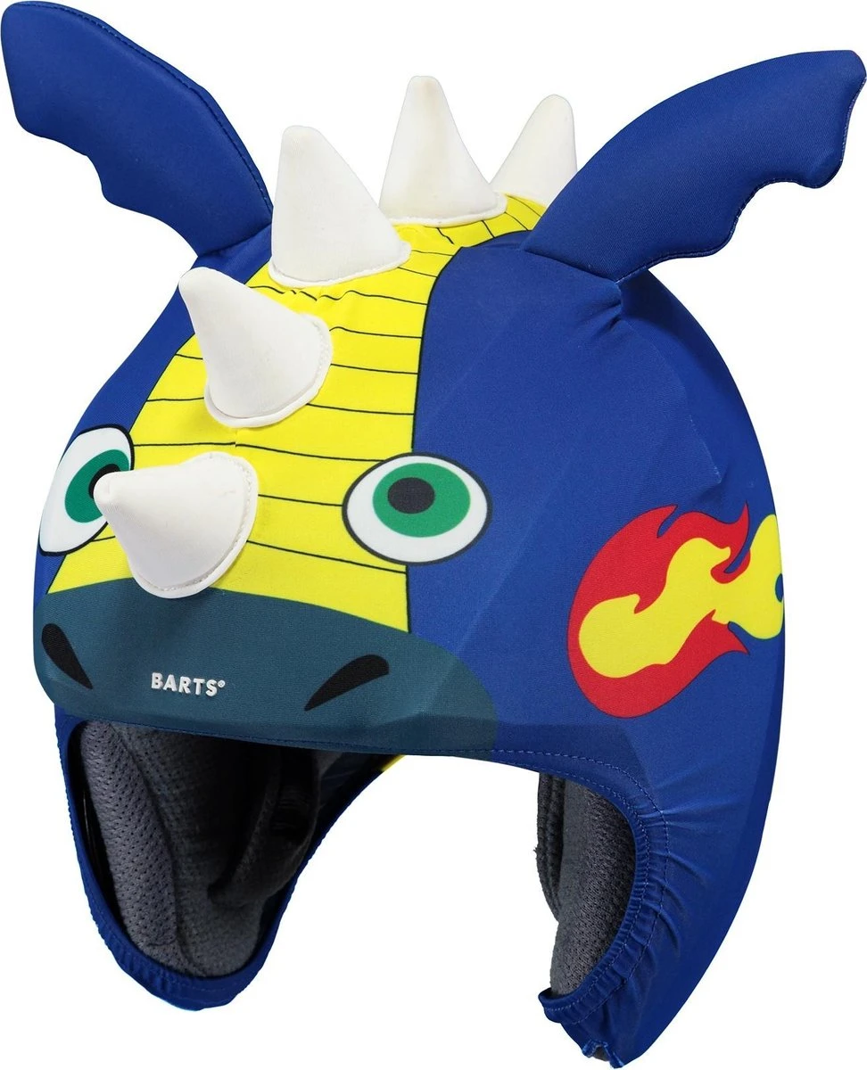 Barts Helmet Cover - Monster Blue - One Size 1 Barts Helmet Cover - Monster Blue - One Size